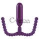 Додаткове фото Стимулятор-розширювач для піхви з вібрацією Vibrating Intimate Spreader фіолетовий