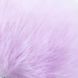 Додаткове фото Анальна пробка EGZO Bunny Tail Silver S срібляста з бузковим хвостом 13,3 см