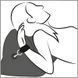 Додаткове фото Надувна подушка You2Toys Inflatable Love Cushion for Couples Portable Triangle Cushion чорна