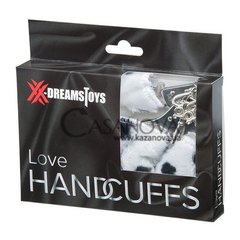Основне фото Наручники XX-DreamSToys Love Handcuffs чорно-білі
