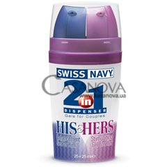 Основное фото Смазки для него и неё Swiss Navy 2 в 1 His & Hers 50 мл