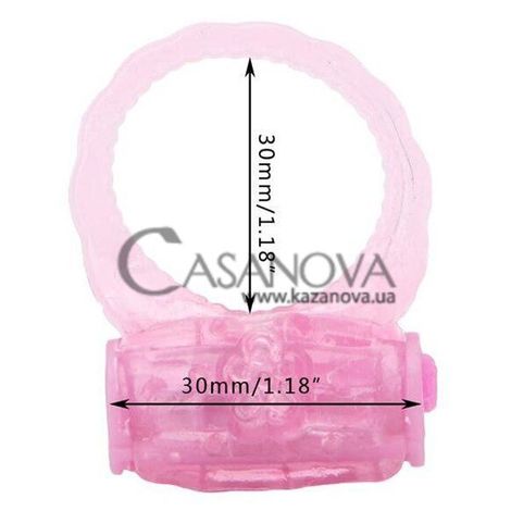 Основное фото Виброкольцо AR018 розовое