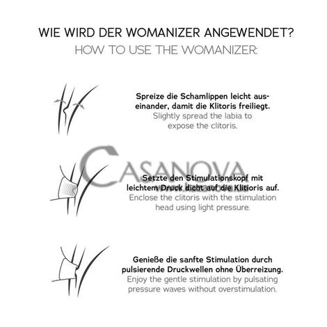 Основне фото Вакуумний кліторальний стимулятор Womanizer Liberty білий 10,4 см