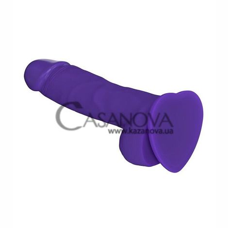Основное фото Фаллоимитатор Strap-On-Me Soft Realistic Dildo XL фиолетовый 19,8 см