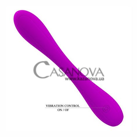 Основное фото Вибратор для двоих Pretty Love Yedda фиолетовый 17,1 см
