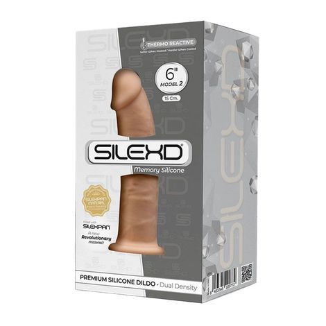 Основне фото Фалоімітатор на присосці Silexd Robby Model 2 тілесний 16,5 см