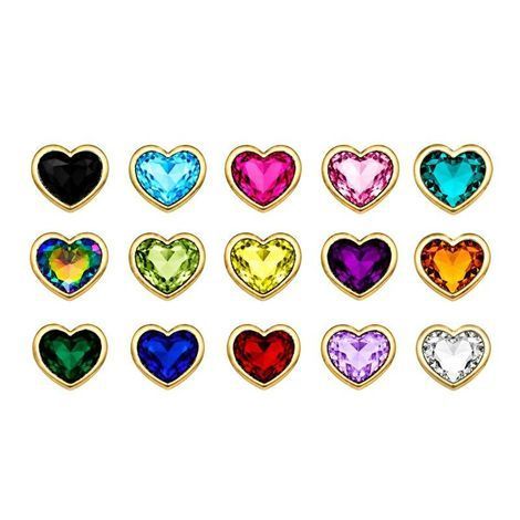 Основне фото Анальна пробка EGZO Gold Heart Plug S золотиста із зеленим кристалом 7 см