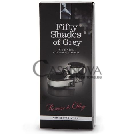 Основное фото Мягкие наручники Fifty Shades of Grey Promise to Obey чёрные