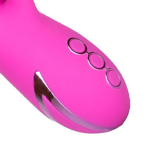 Основное фото Rabbit-вибратор с вакуумом California Exotic Novelties Malibu Minx розовый 12 см