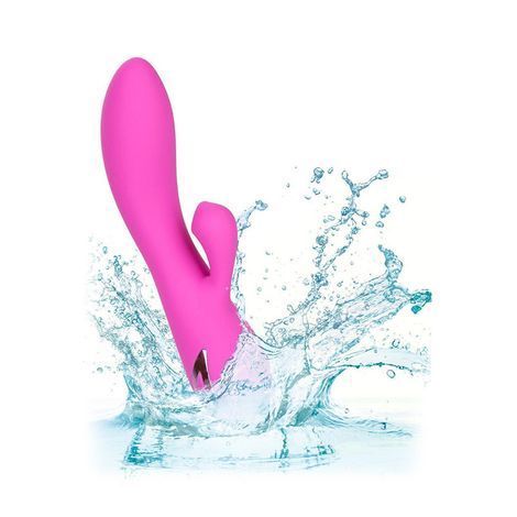 Основное фото Rabbit-вибратор с вакуумом California Exotic Novelties Malibu Minx розовый 12 см