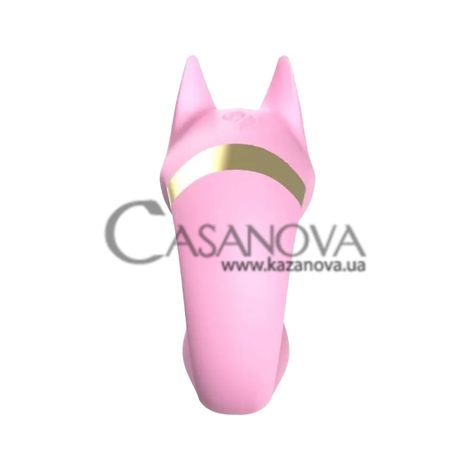 Основное фото Вибратор для пар Fox розовый 9,2 см
