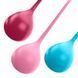 Додаткове фото Набір з 3 одинарних вагінальних кульок Satisfyer Strengthening Balls Training Set C03 кольоровий