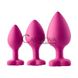 Додаткове фото Набір анальних пробок Flirts Dream Toys рожевий