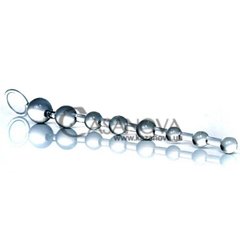 Основное фото Анальная цепочка Jelly Anal Beads прозрачная 29 см