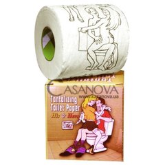 Основне фото Прикол туалетний папір Tantalizing Toilet Paper His & Hers