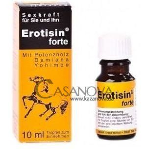 Основное фото Возбуждающие капли Erotisin Forte для двоих 10 мл