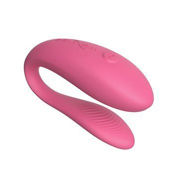 Основное фото Смарт-вибратор для пар We-Vibe Sync Lite розовый 7,7 см