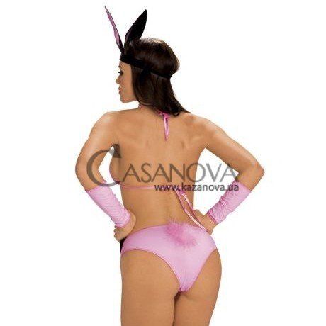 Основное фото Костюм зайчика Roxana Play Boy Bunny чёрно-розовый
