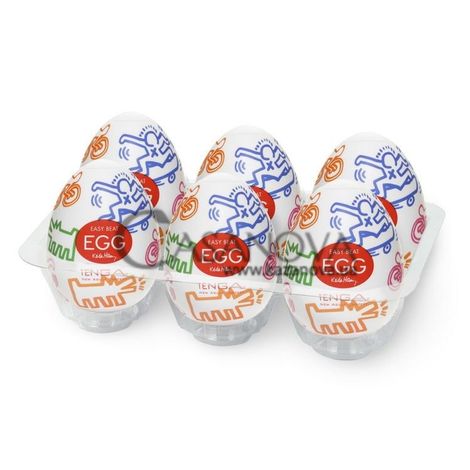 Основное фото Набор яиц Tenga Keith Haring Egg Street