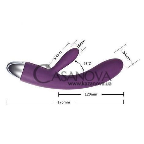 Основное фото Rabbit-вибратор Svakom Lorna фиолетовый 17,6 см