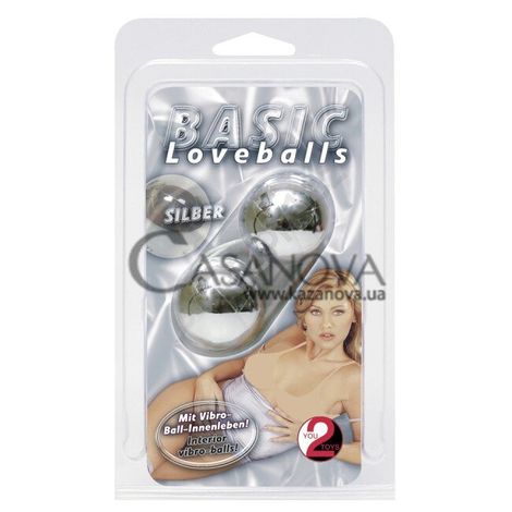 Основне фото Вагінальні кульки Basic Loveballs сріблясті