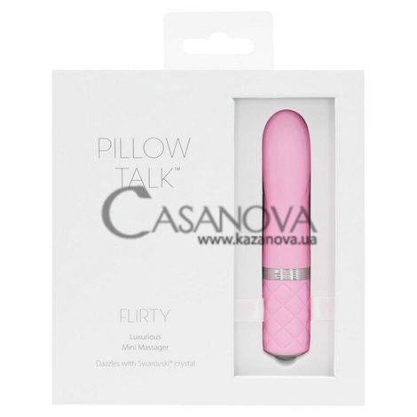 Основное фото Вибратор Pillow Talk Flirty розовый 10,8 см