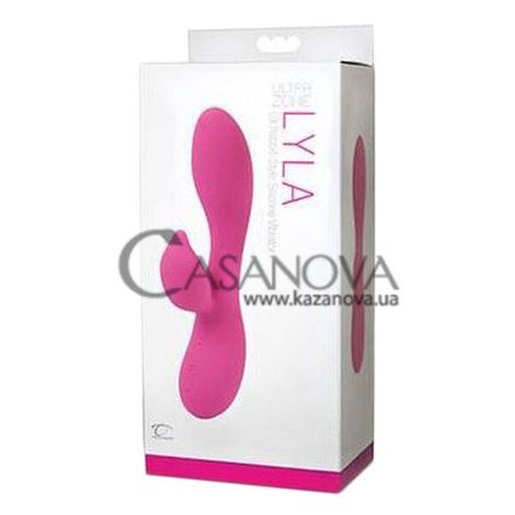 Основное фото Rabbit-вибратор UltraZone Lyla розовый 17,8 см