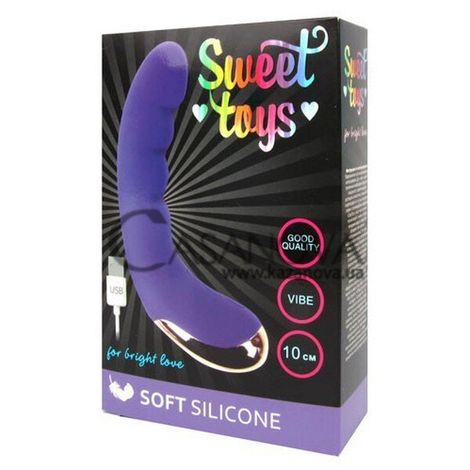 Основное фото Вибромассажёр Sweet Toys ST-40151-5 фиолетовый 17 см