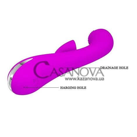Основное фото Rabbit-вибратор Pretty Love Roy пурпурный 20,5 см