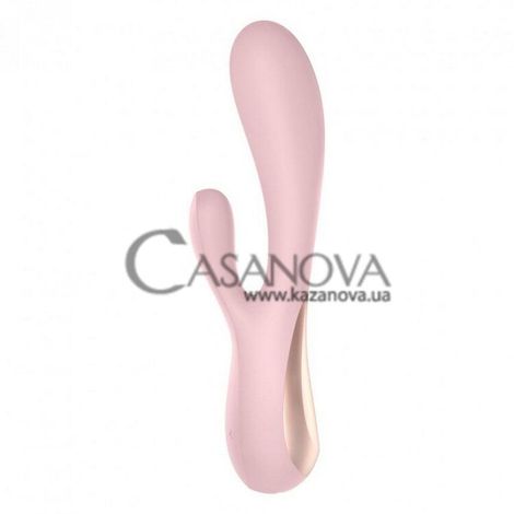 Основное фото Rabbit-вибратор Satisfyer Mono Flex розовый 20 см