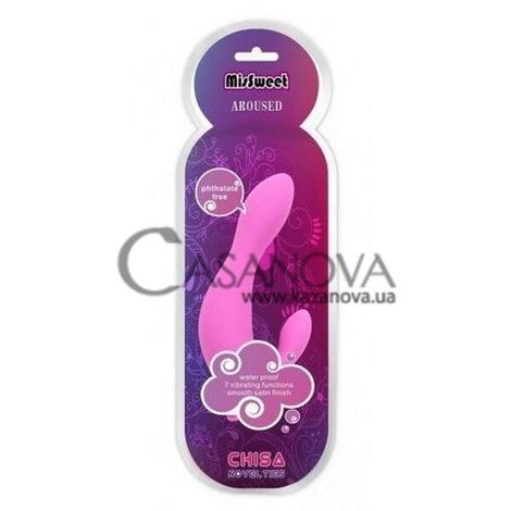 Основное фото Rabbit-вибратор Chisa Aroused фиолетовый 14,2 см