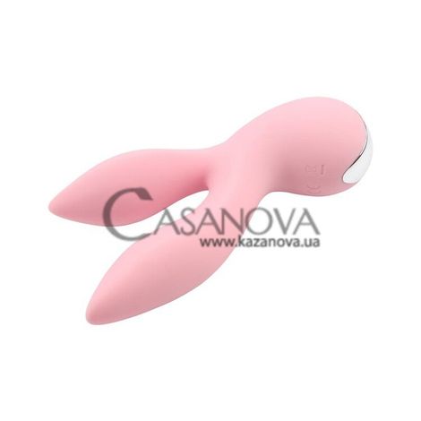 Основное фото Rabbit-вибратор Aphrovibe Luxe & Fashion Vibration розовый 13,5 см