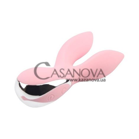 Основне фото Rabbit-вібратор Aphrovibe Luxe & Fashion Vibration рожевий 13,5 см