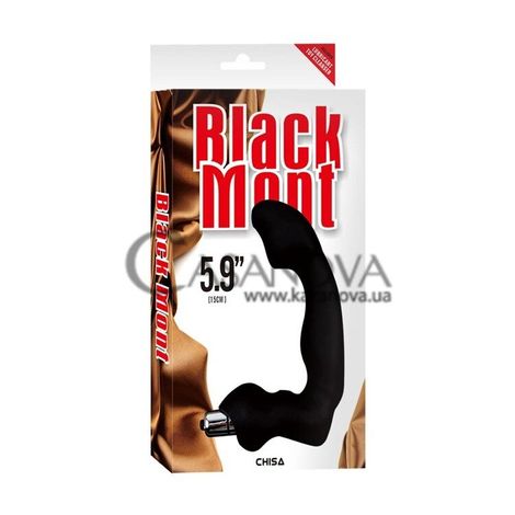 Основное фото Вибромассажёр простаты Black Mont 5.9" чёрный 17 см