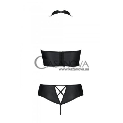 Основне фото Комплект білизни Passion Nancy Bikini жіночий чорний