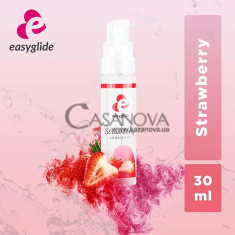 Основное фото Лубрикант на водной основе Easyglide Energy Strawberry с ароматом клубники 30 мл