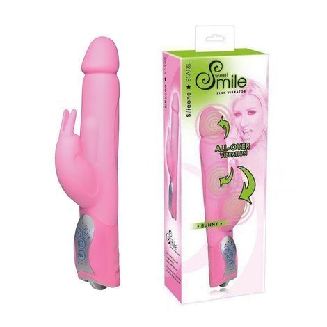 Основное фото Rabbit-вибратор Smile Bunny розовый 26 см