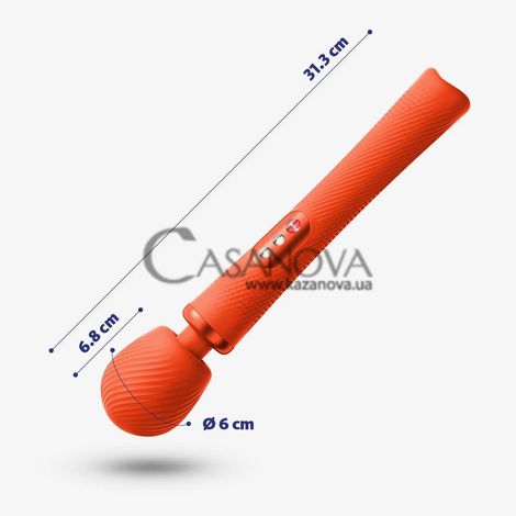Основне фото Вібратор-мікрофон Fun Factory VIM помаранчевий 31,3 см