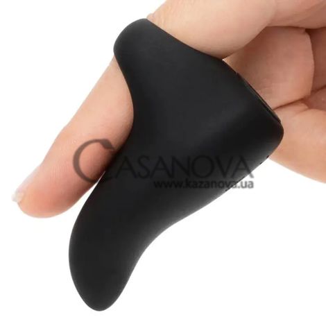 Основне фото Вібратор Fifty Shades of Grey Sensation Finger Vibrator чорний 6,1 см
