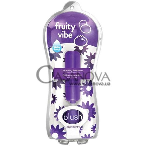 Основное фото Вибропуля Blush Fruity Vibe Blueberry фиолетовая