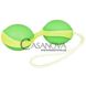 Дополнительное фото Вагинальные шарики GymBalls Duo зелёно-жёлтые