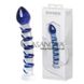 Дополнительное фото Фаллоимитатор Joyride Love Products Premium GlassiX 08 прозрачно-синий 20 см