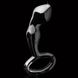 Додаткове фото Масажер простати зі скла Icicles No 46 чорний 10,8 см