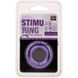 Додаткове фото Подвійне ерекційне кільце Stimu Ring фіолетове