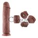 Дополнительное фото Фаллоимитатор для секс-машин Hismith 11″ Silicone Dildo коричневый 28,2 см