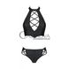 Додаткове фото Комплект білизни Passion Nancy Bikini жіночий чорний
