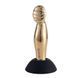 Дополнительное фото Металлический массажёр простаты с вибрацией Lockink Sevanda Eros золотистый 12,5 см