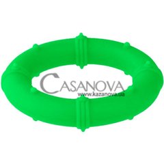Основне фото Ерекційне кільце Stimu Ring зелений 3,7 см