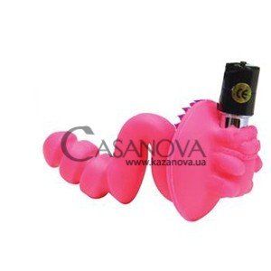 Основное фото Клиторальный вибратор Bear Hugs розовый 10,1 см