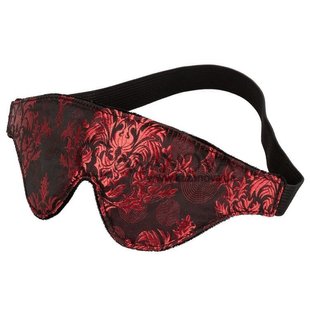 Основне фото Маска на очі California Exotic Novelties Scandal Blackout Eye Mask червона з чорним